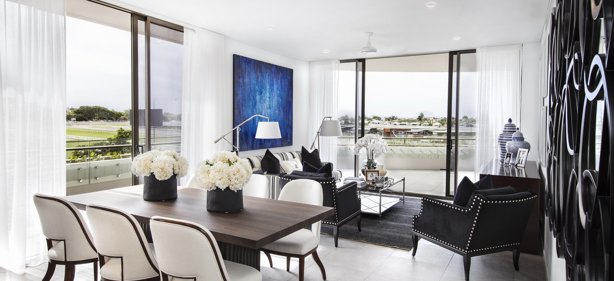 Ascot Green living room