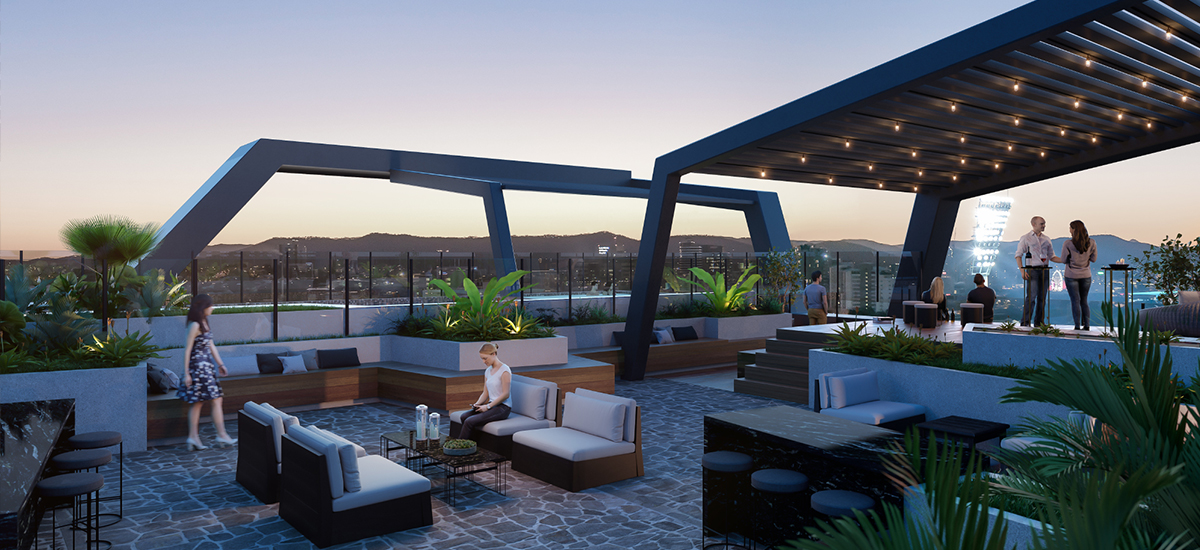 Silk One rooftop